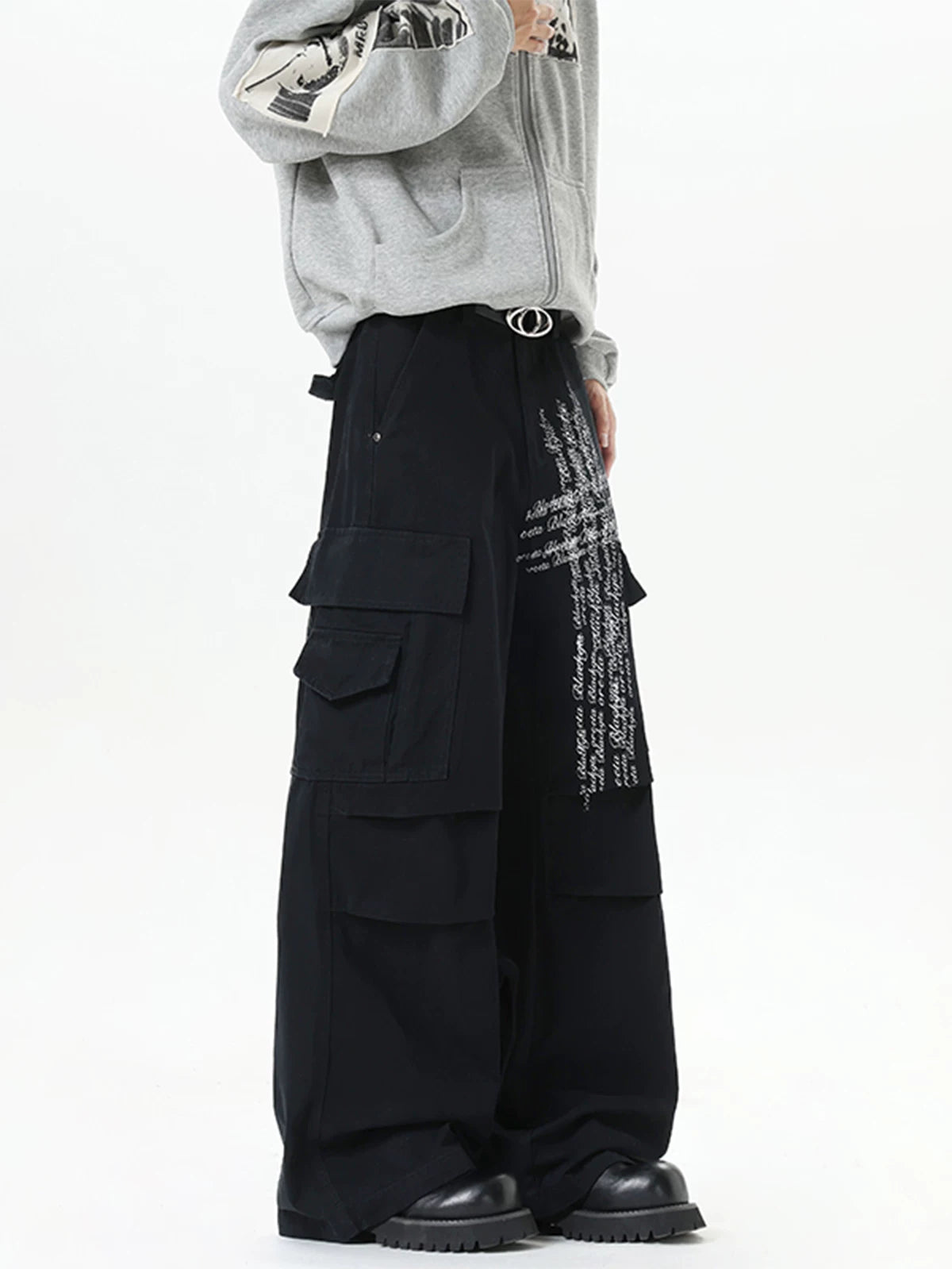 Inkstream Script Cargo Pants