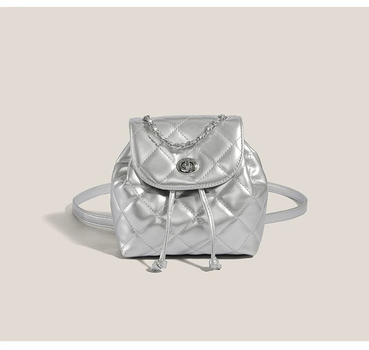 Mini Quilted Backpack