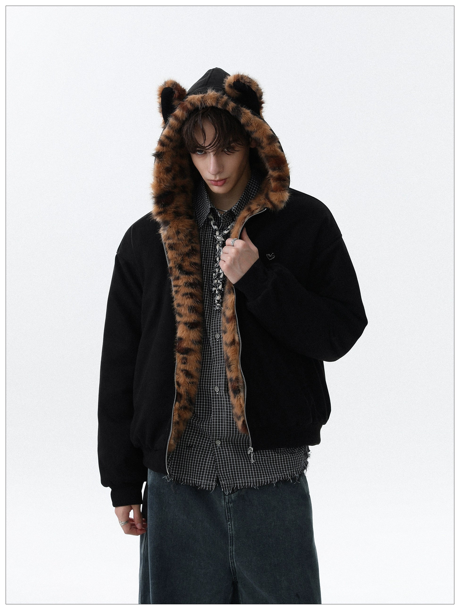 Wild Prowl Leopard Ear Hoodie