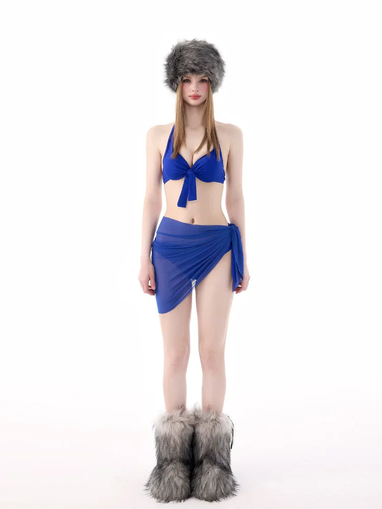 Glacier Siren Sapphire Bikini Set