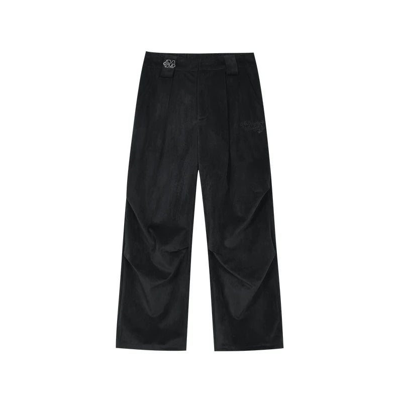 Archive Pleated Wide-Leg Trousers