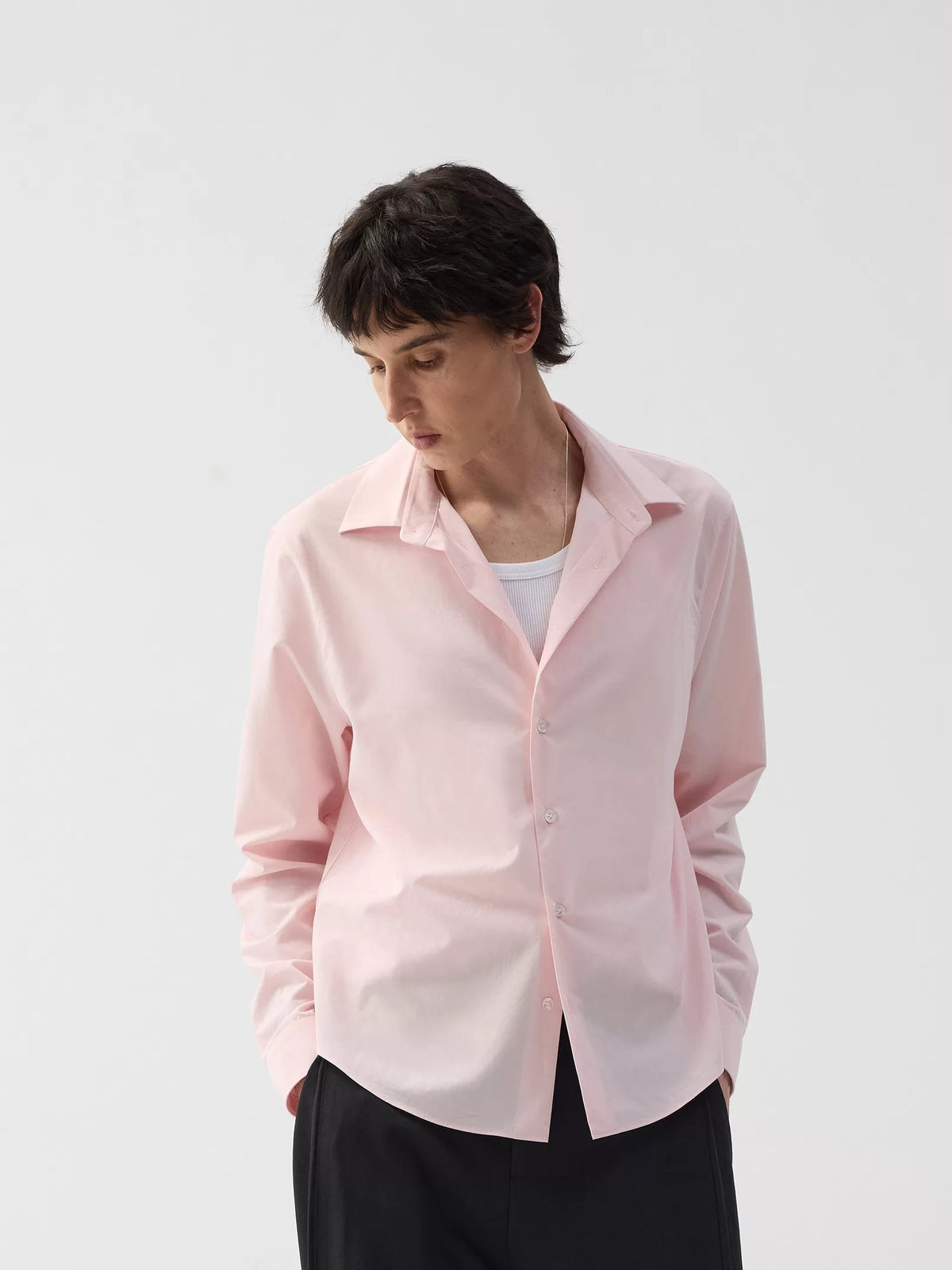 Caspian Minimal Long-Sleeve Shirt