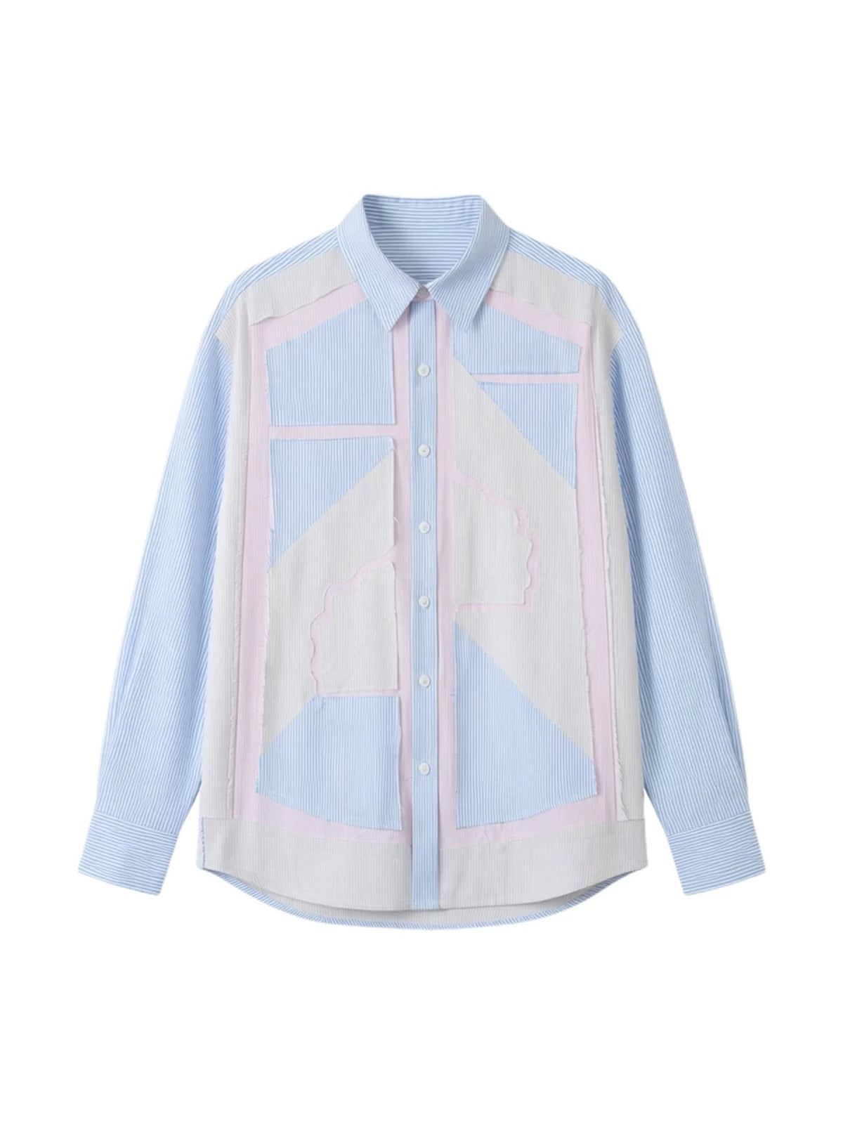 Candy Prism Patchwork Stripe Shirt