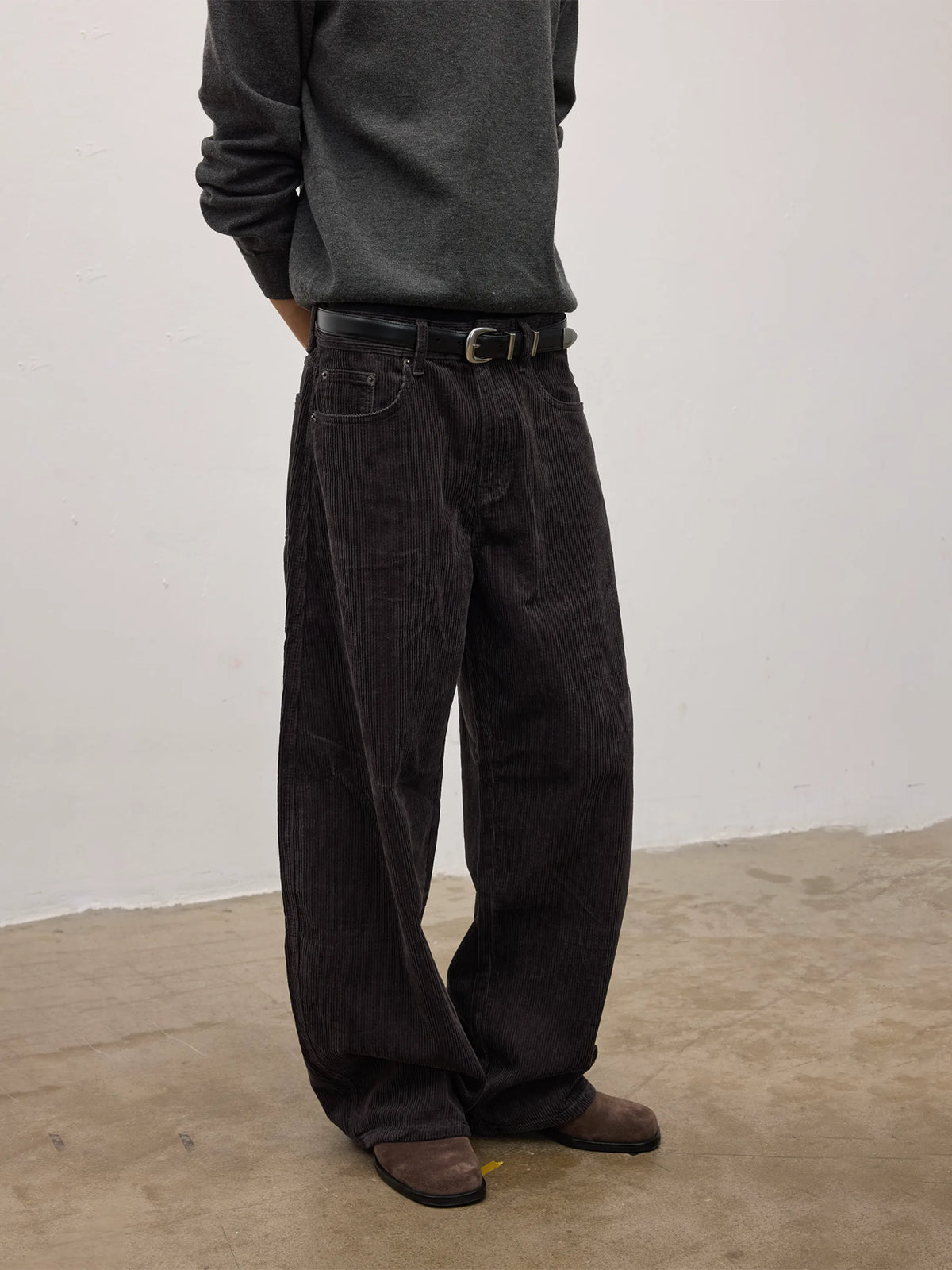 Marlow Wide-Leg Corduroy Trousers