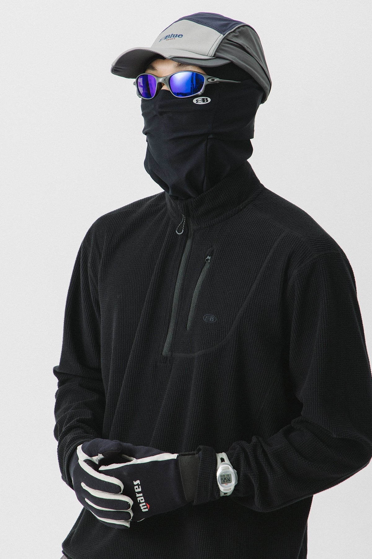 Thermal Grid  Pullover