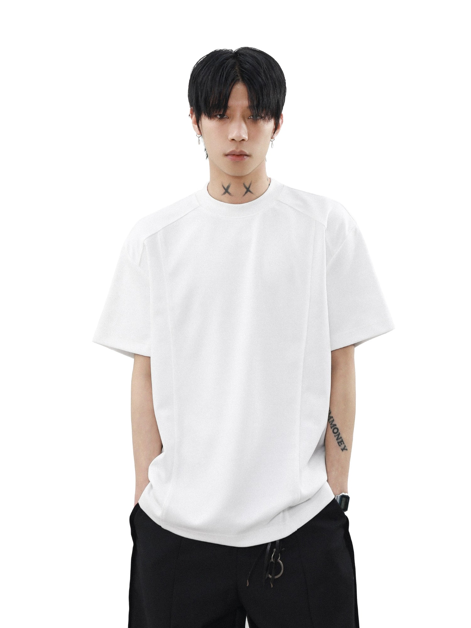 Silverline Seam Detail Relaxed Tee