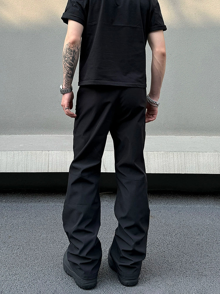 Cipher Jet Black Tech Pants