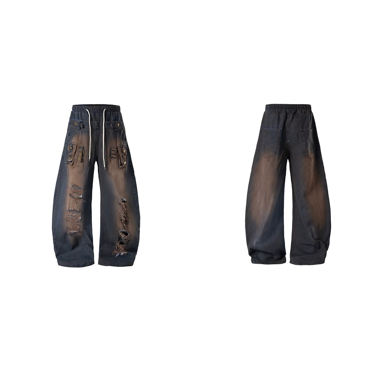 Riot Relic Distressed Denim Pants