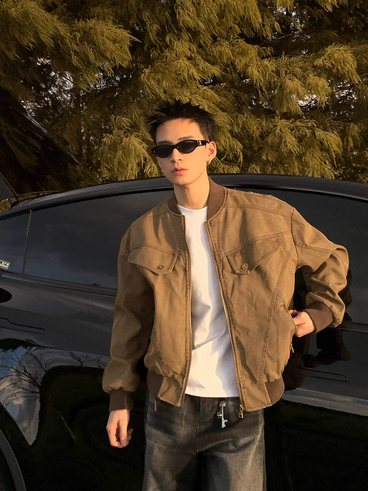 Retro Bomber Jacket