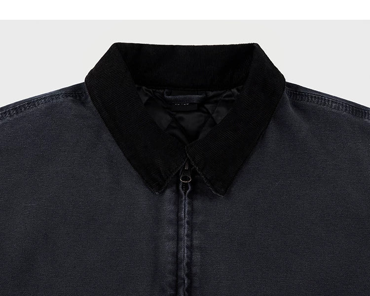 Two-Tone Quarry Collar Work Jacket