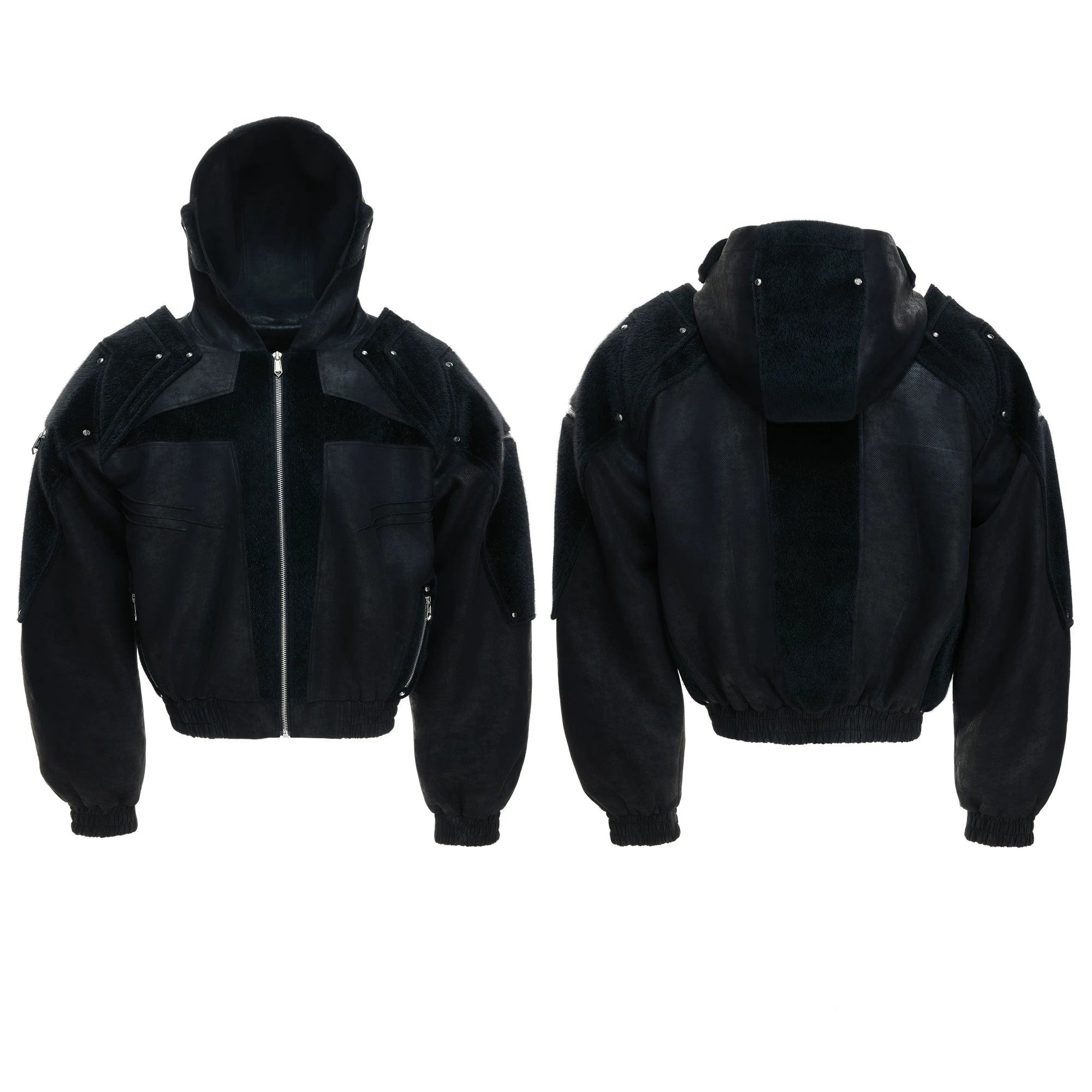 Obsidian Citadel Armored Fleece Hoodie