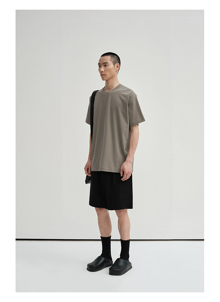 Basic Crew Neck Standard T-Shirt