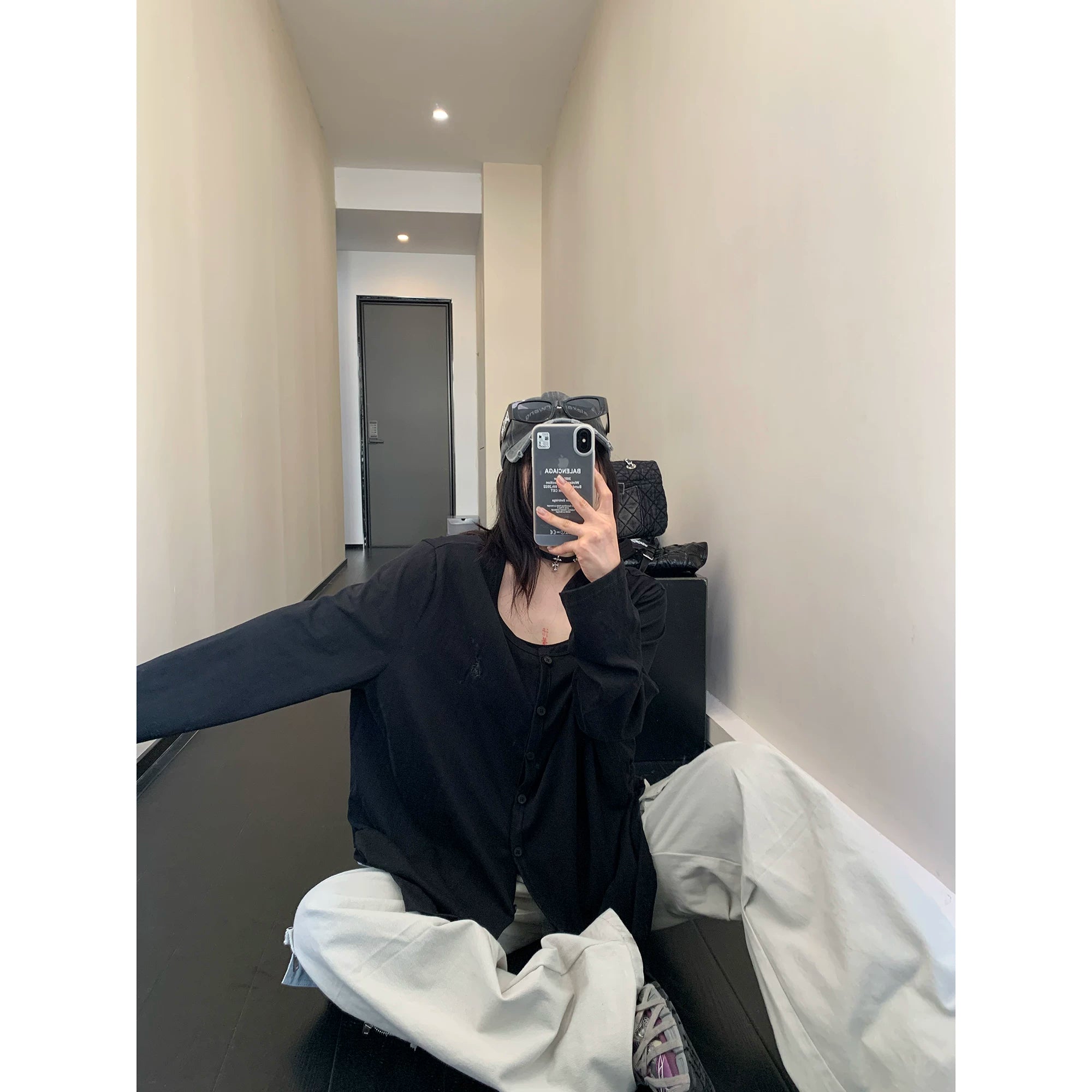 Cloud Rider Button Cardigan