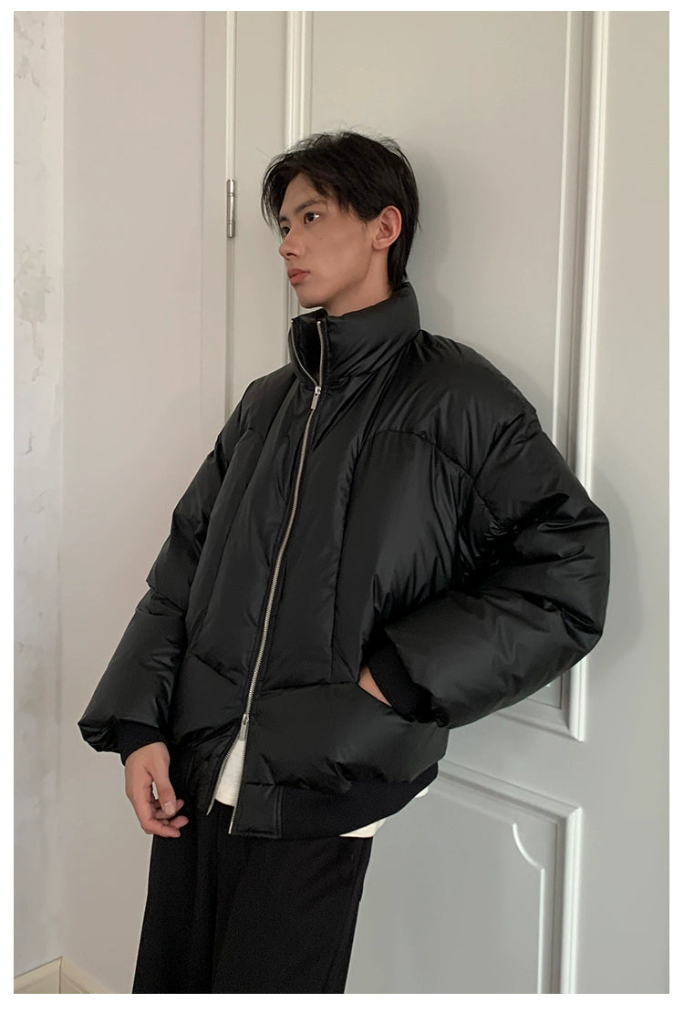 Classic Black Down Puffer Jacket