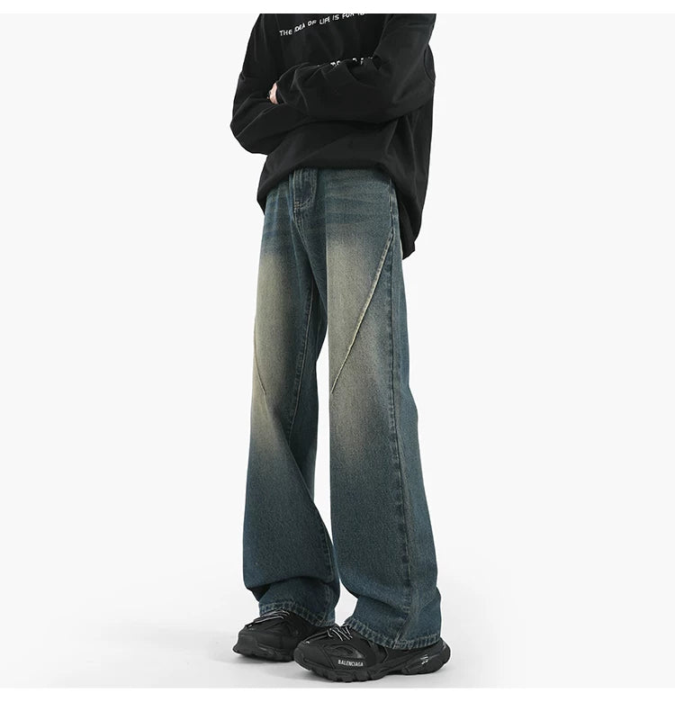 Sunfade Arc Flare Denim Pants