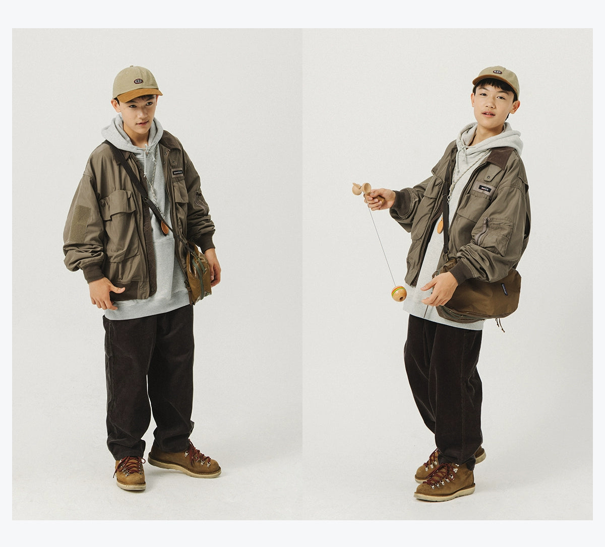 Utility Pocket Bomber Jacket