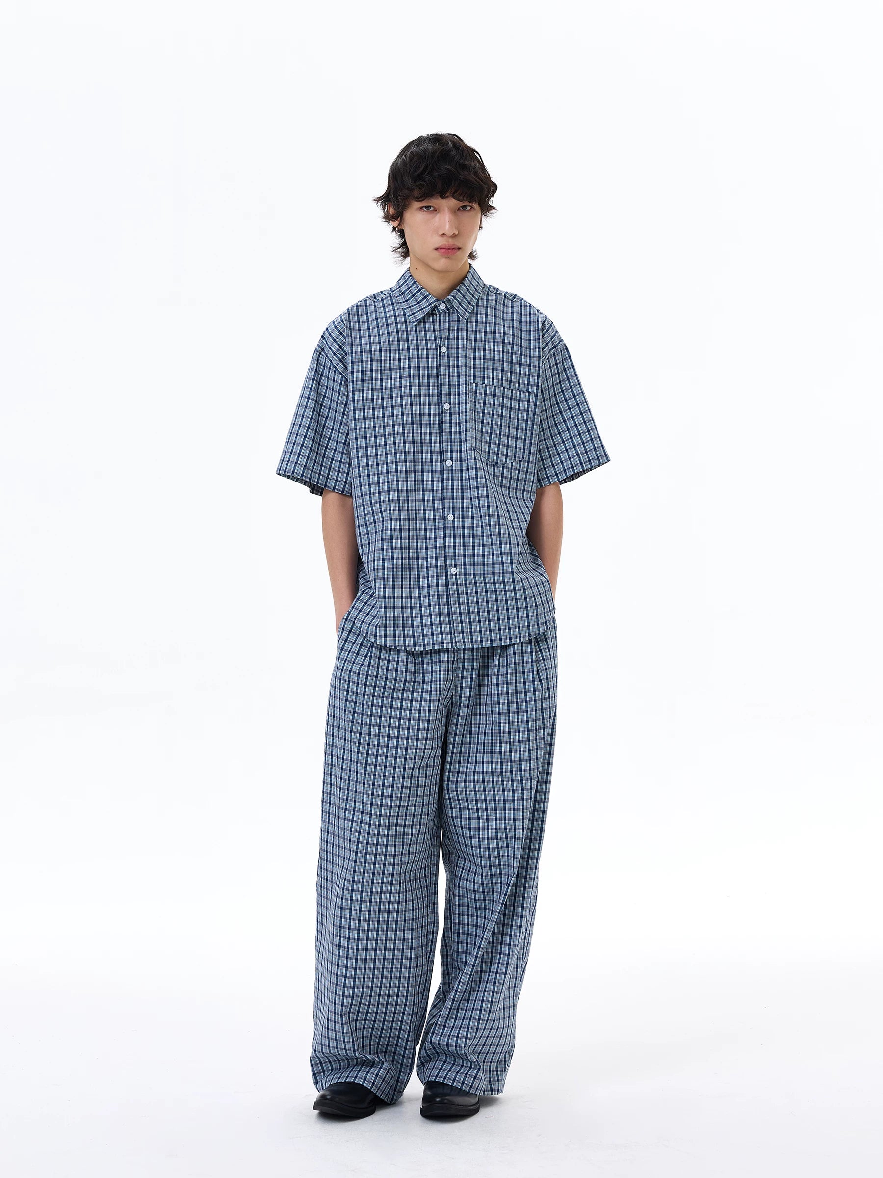 Harbor Grid Short-Sleeve Shirt