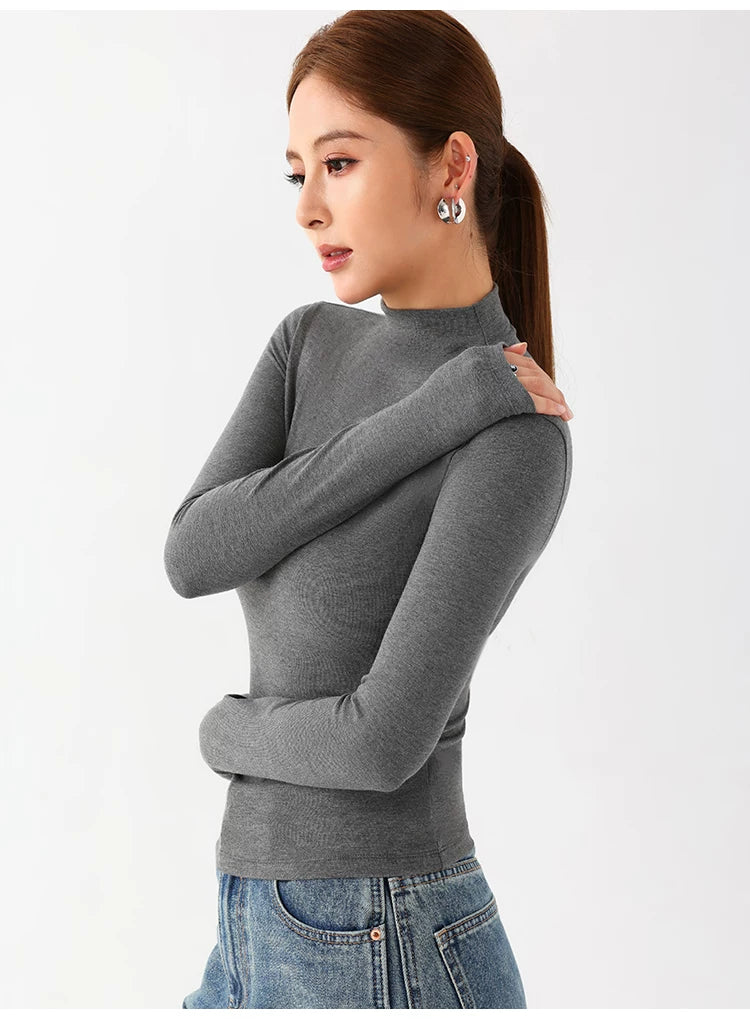 Celeste Mock Neck Top