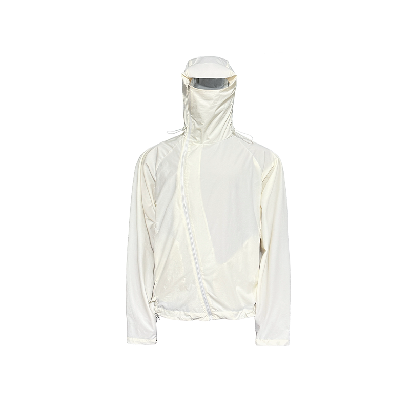 Face-Shield Tech Windbreaker Jacket