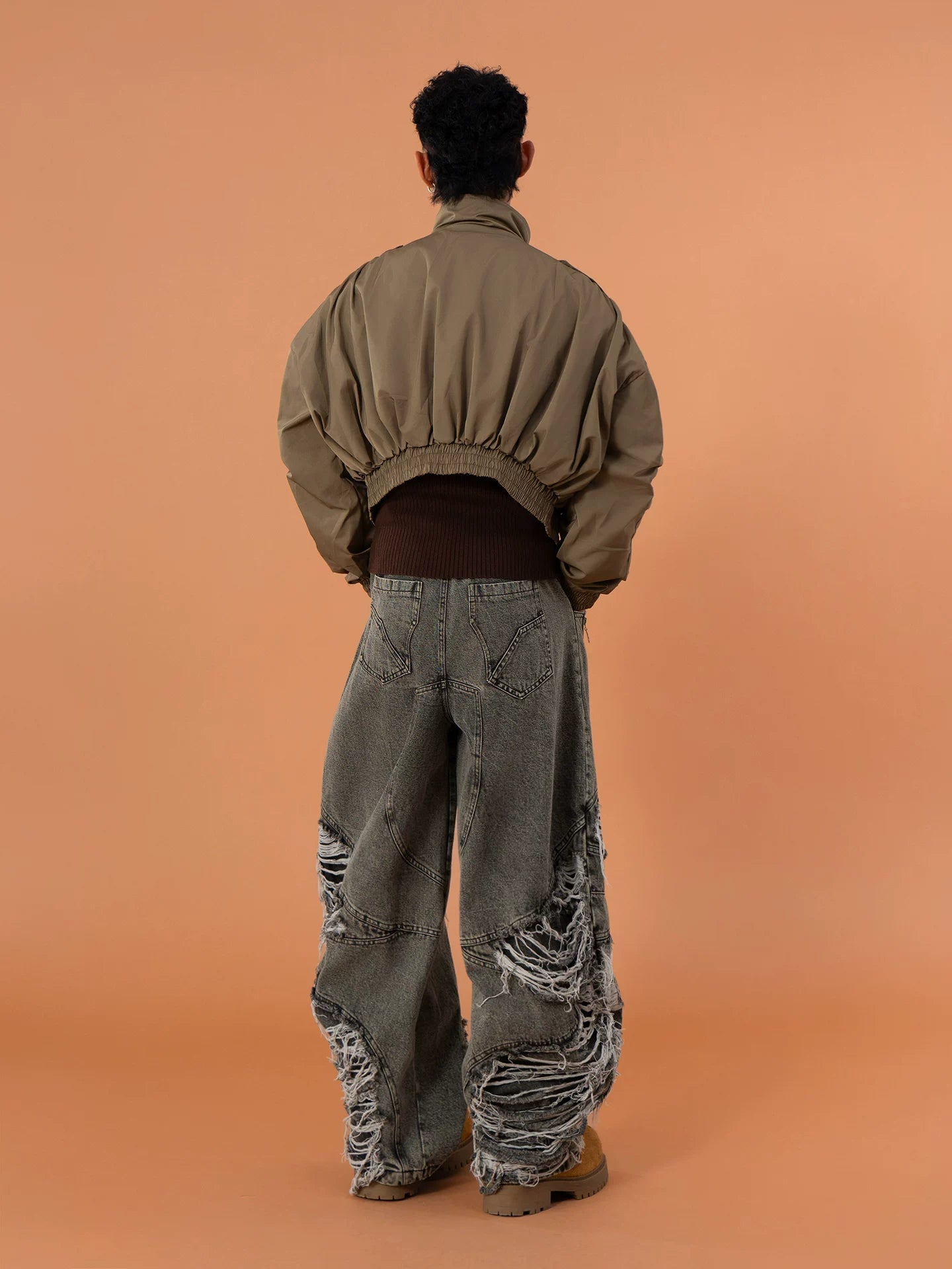 Aviator Hem-Rib Flight Bomber Jacket