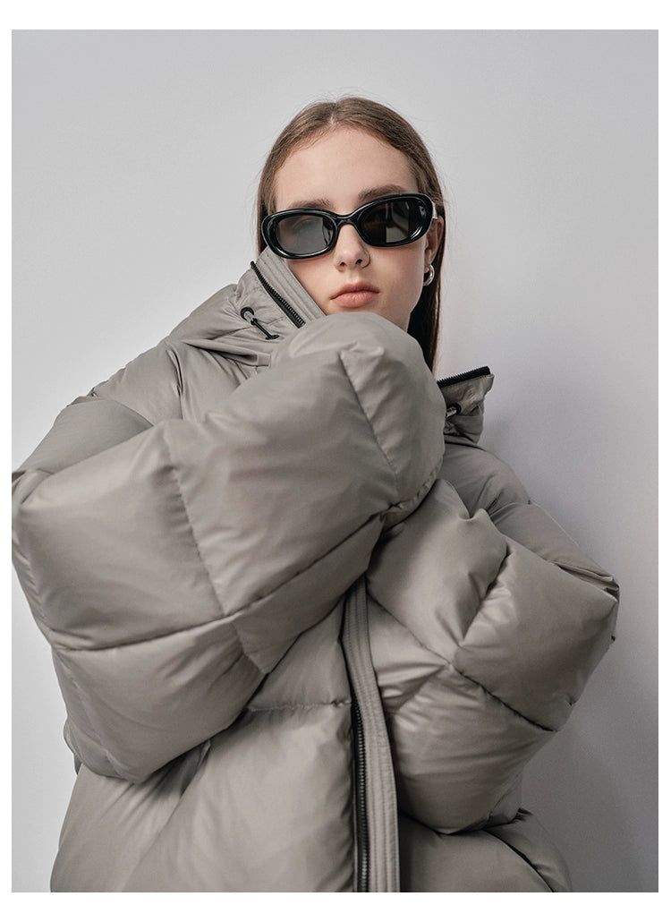 Hooded Puffer Bread Jacket