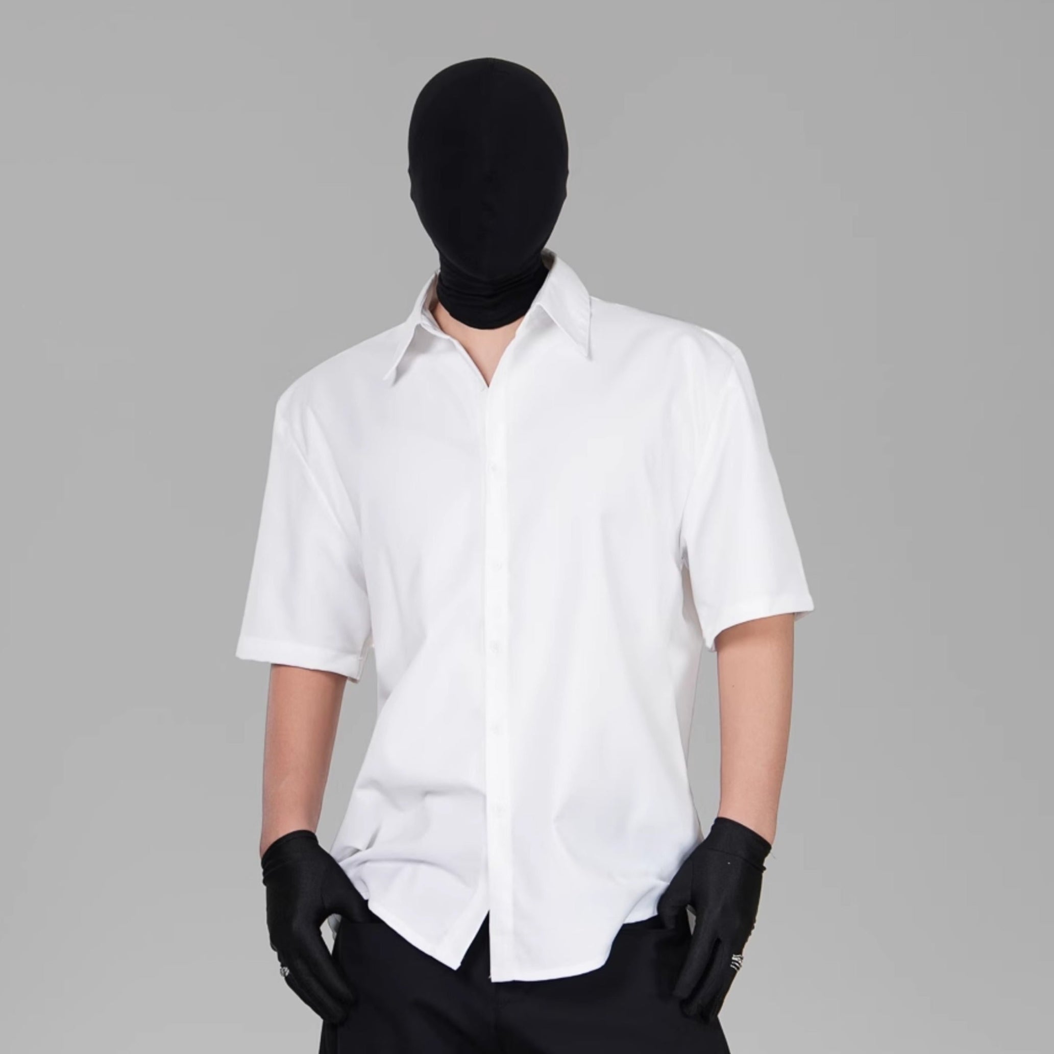 Phantom Noir Shirt and Oversized Wide Leg Setup