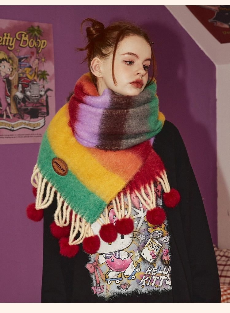 Dopamine Colorful Scarf