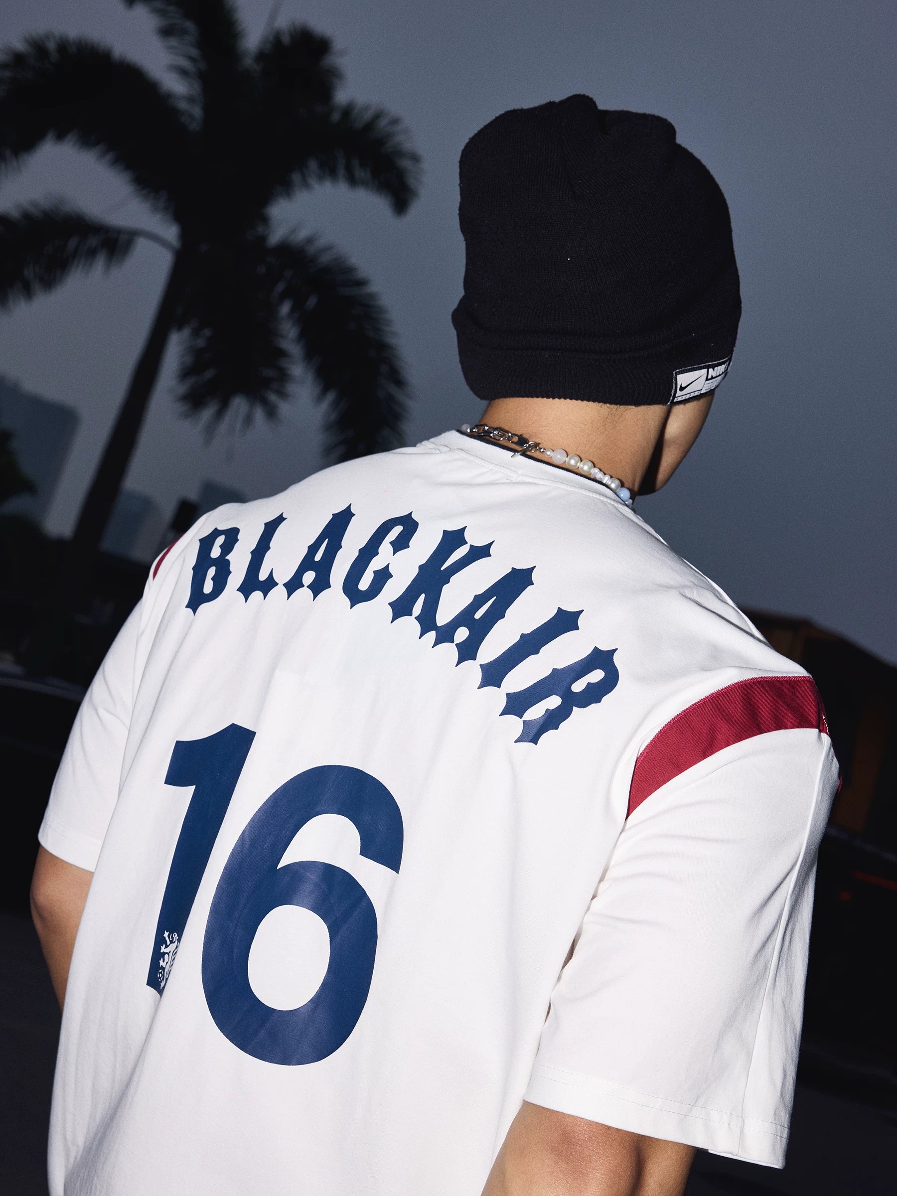 Crimson Crest No.16 Football Jersey
