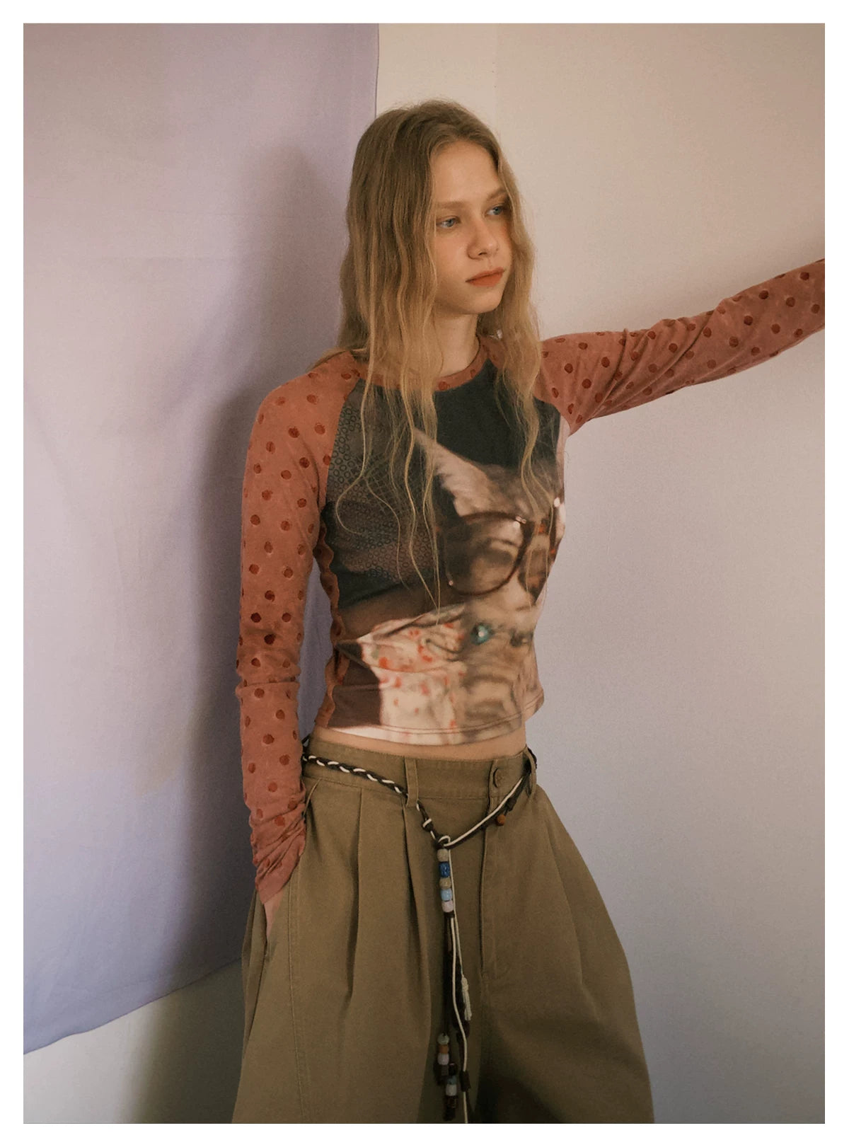 Studio Whiskers Retro Mesh Tees