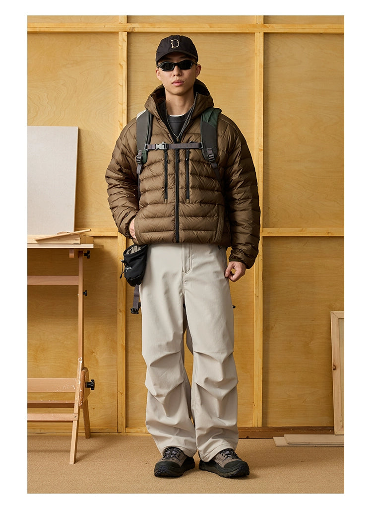 Fleece-Lined Warm Paratrooper Pants