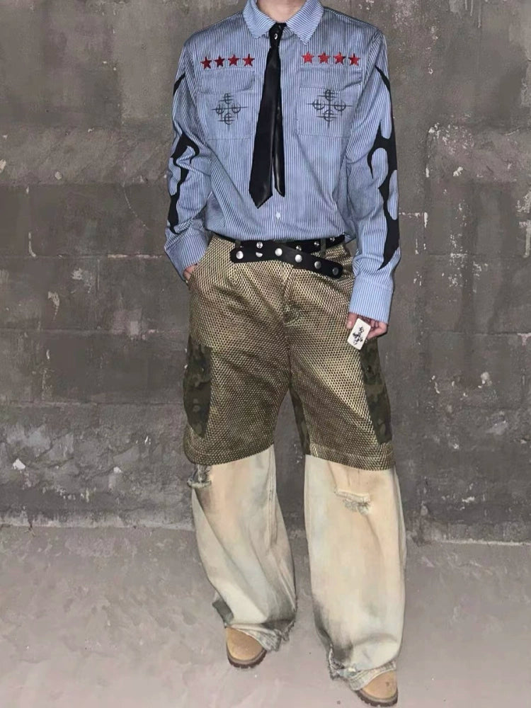 Railstar Crimson Workstripe Shirt