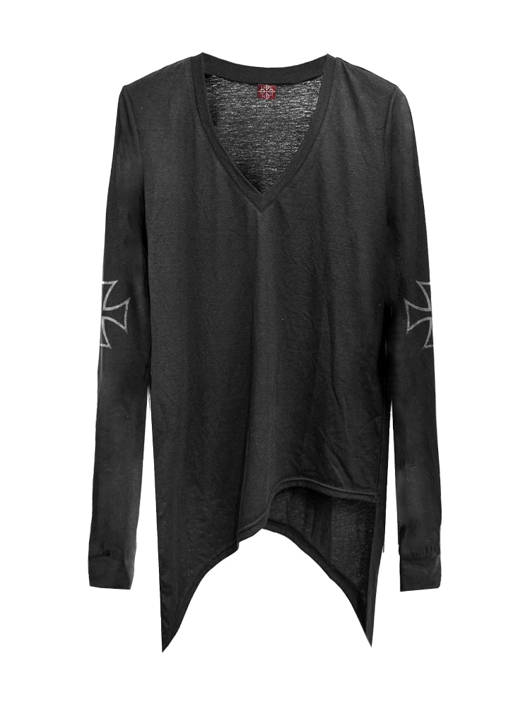 Nocturne Score Asym Hem Longsleeve