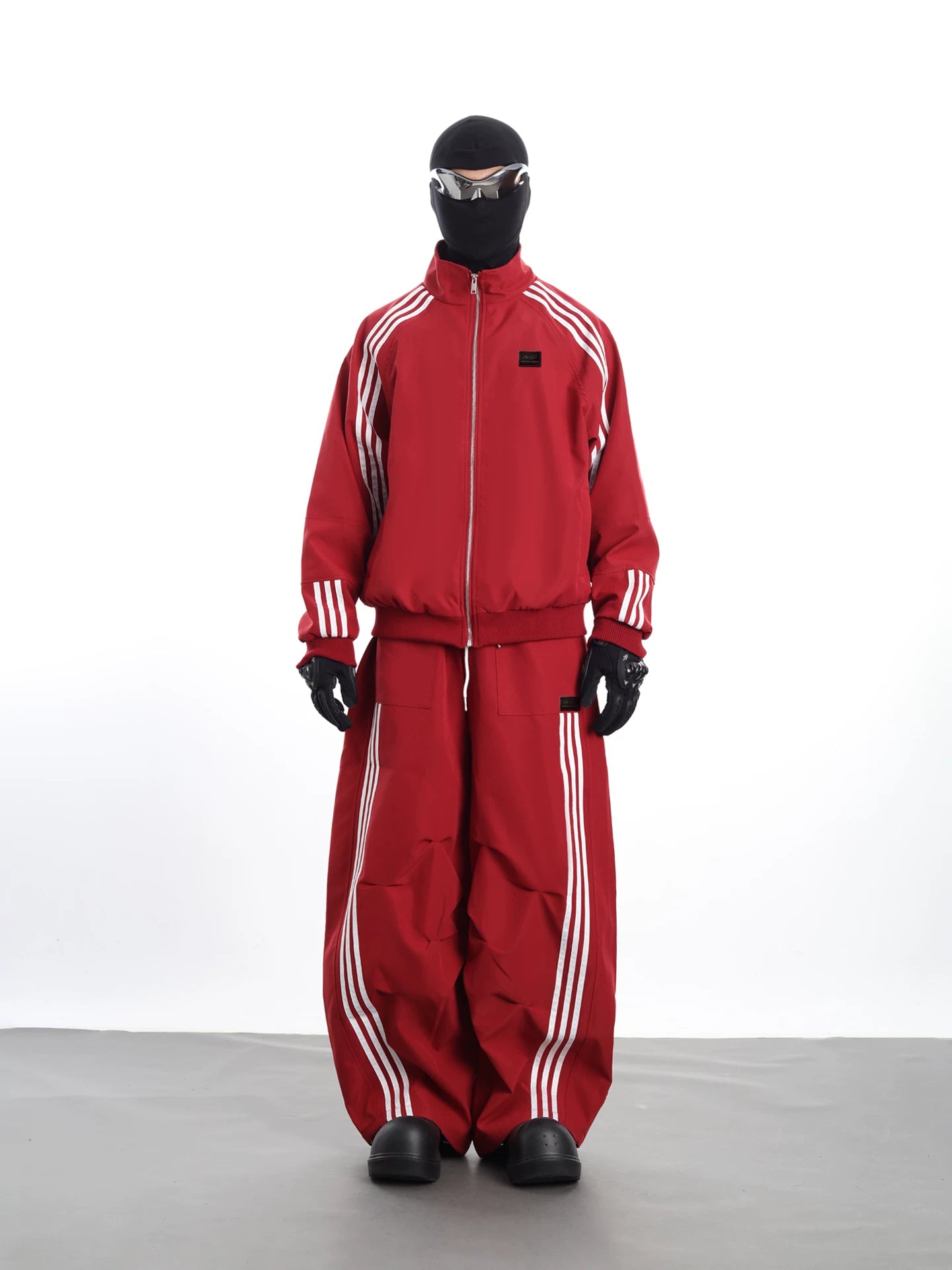 Jetstream Triple-Stripe Bomber Jacket