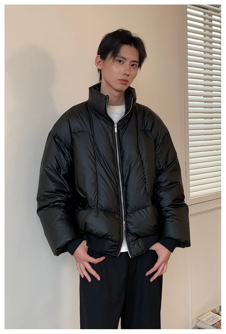 Classic Black Down Puffer Jacket