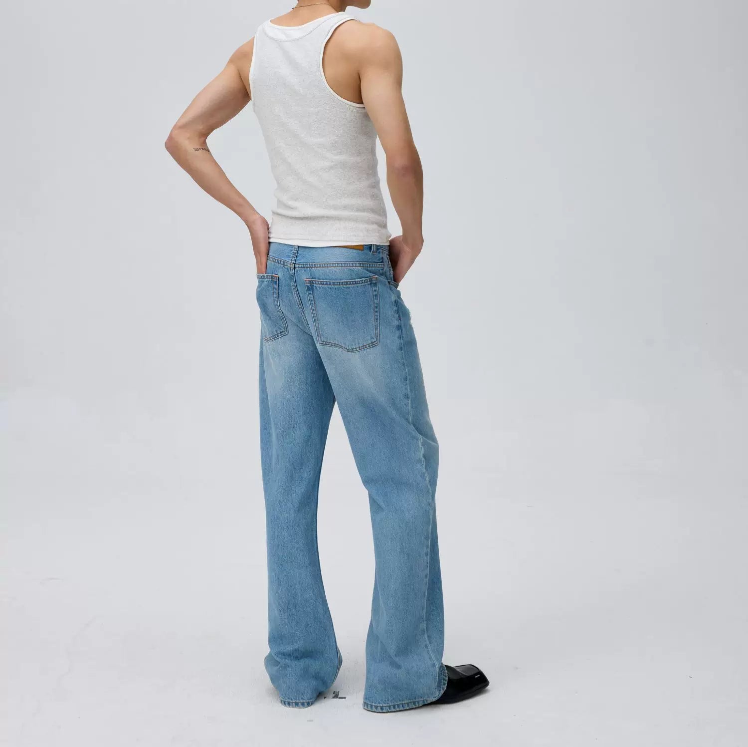 Skyfade Relaxed Bootcut Jeans