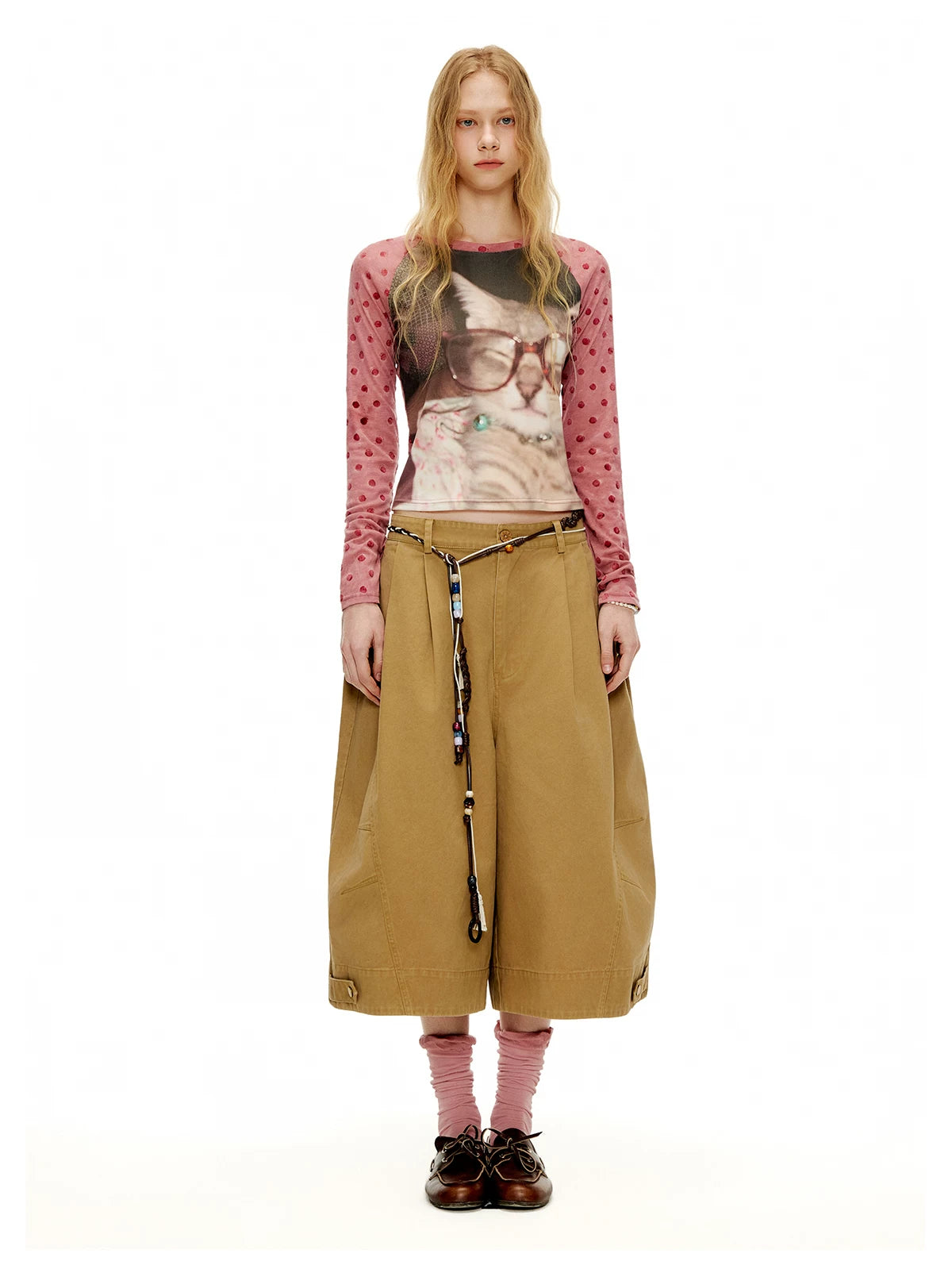 Playground Poet Wide Sailor Culottes