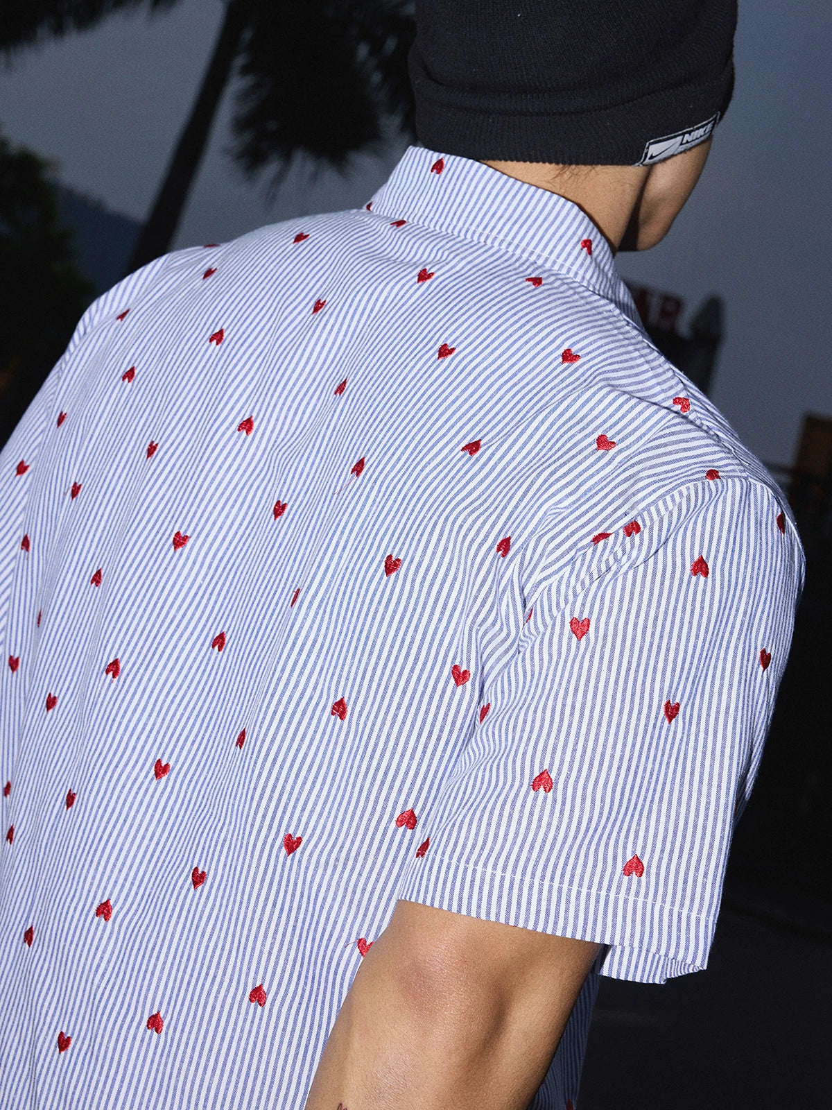 Sweetheart Stripe Poplin Shirt