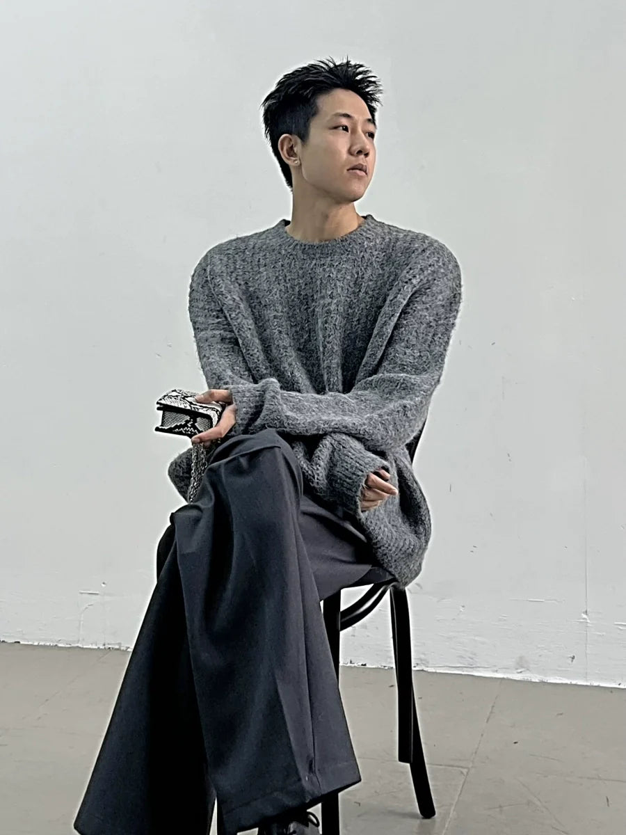 Noir Ridge Chunky Knit Sweater