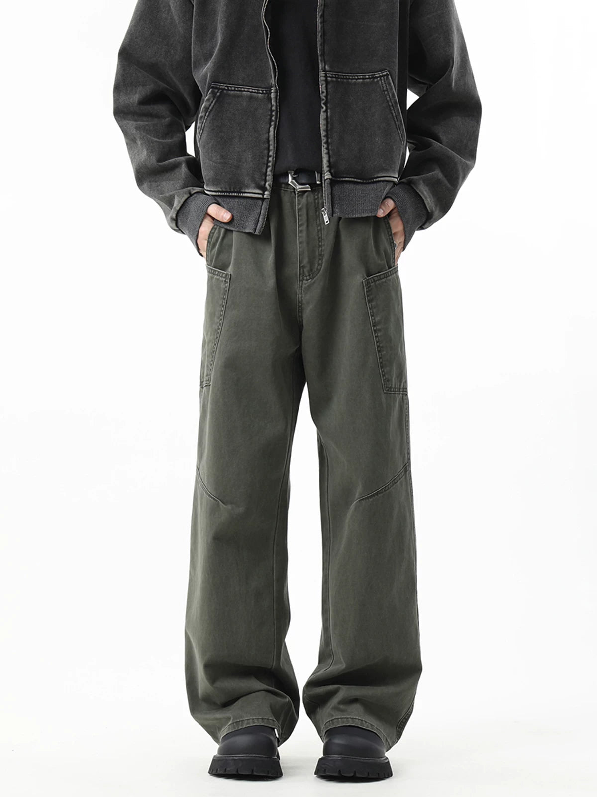 Slatline Utility Wide-Leg Pants