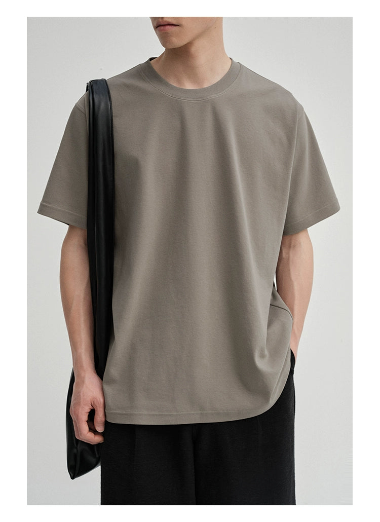 Basic Crew Neck Standard T-Shirt