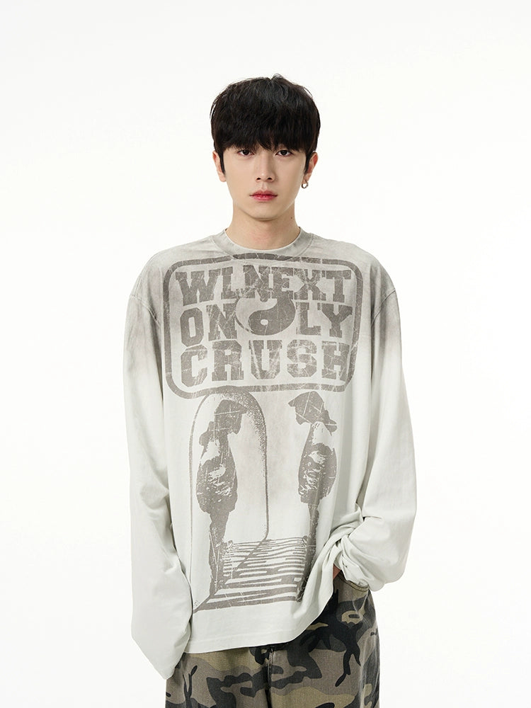 Yin Yang Crush Graphic Sweatshirt