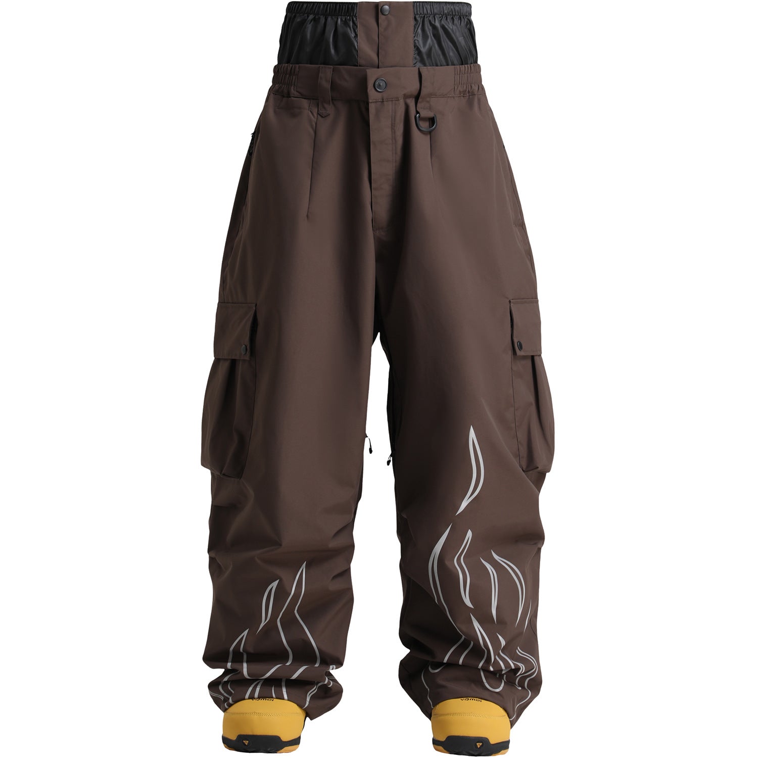 FlareTrace Reflective Cargo Snow Pants