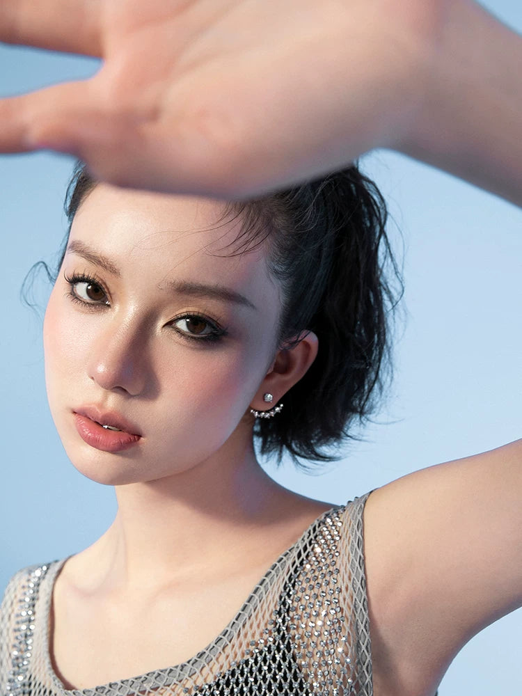 Starship Crystal Ear Jacket Earrings - view 3
