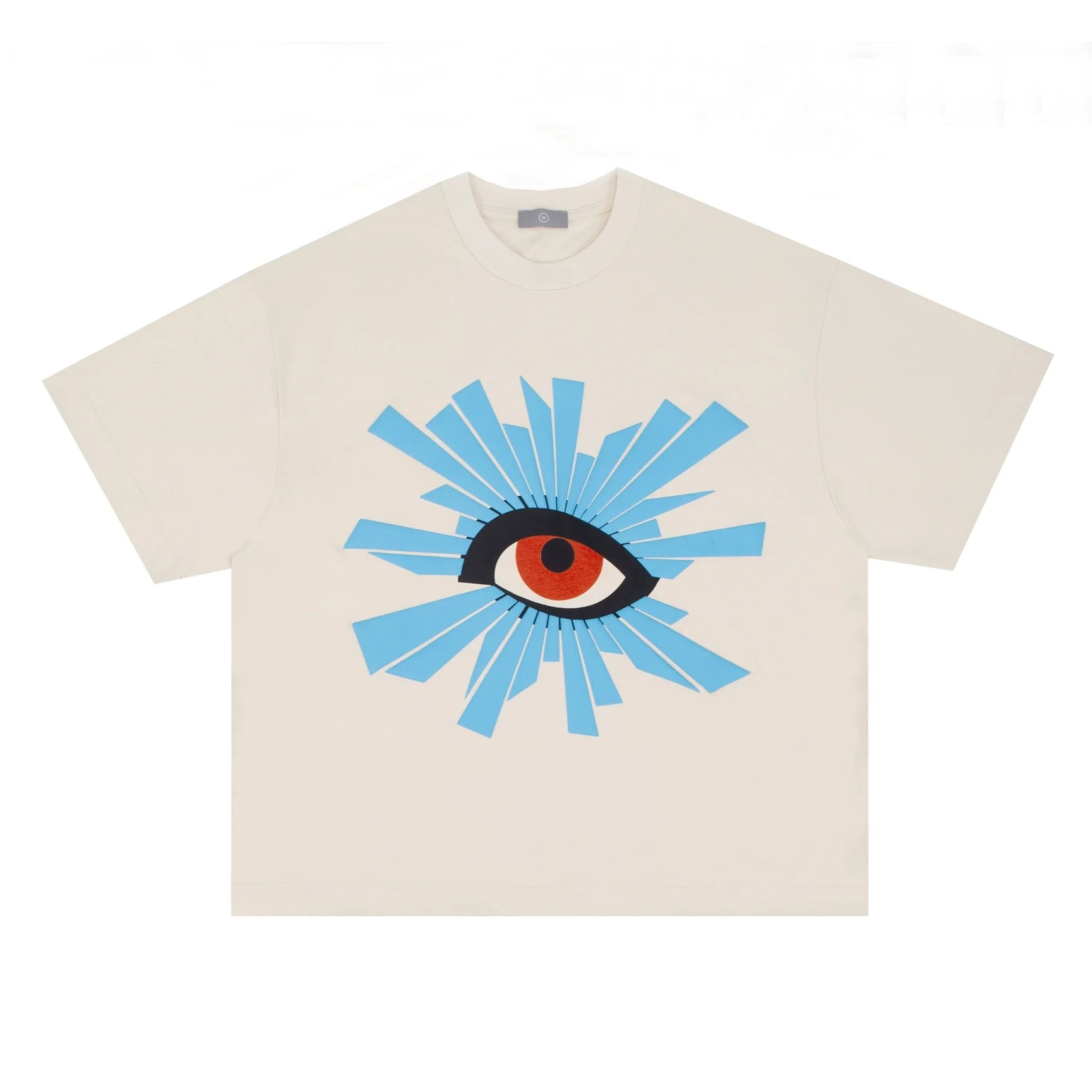 Men's Graphic Letter-Print Washed Short-Sleeve Tee