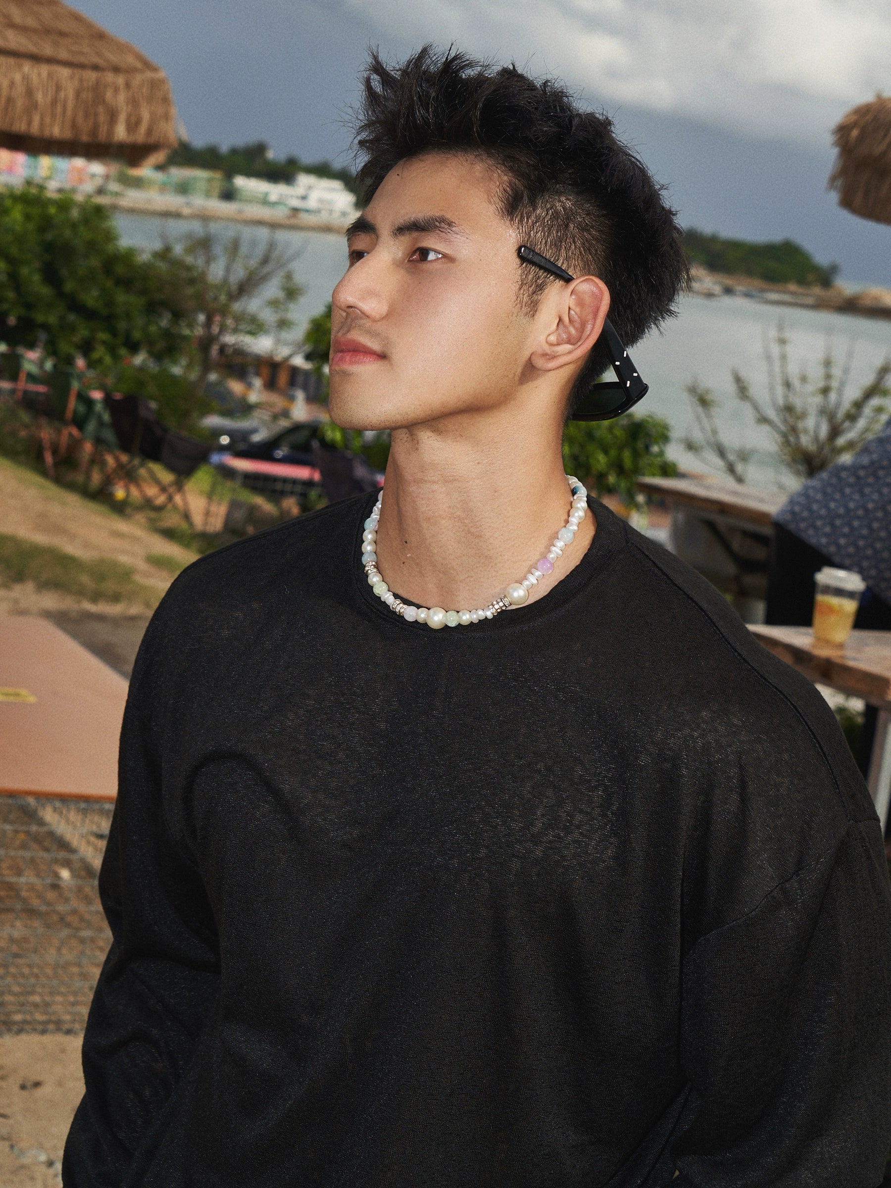 Sheer Long Sleeve Shirt