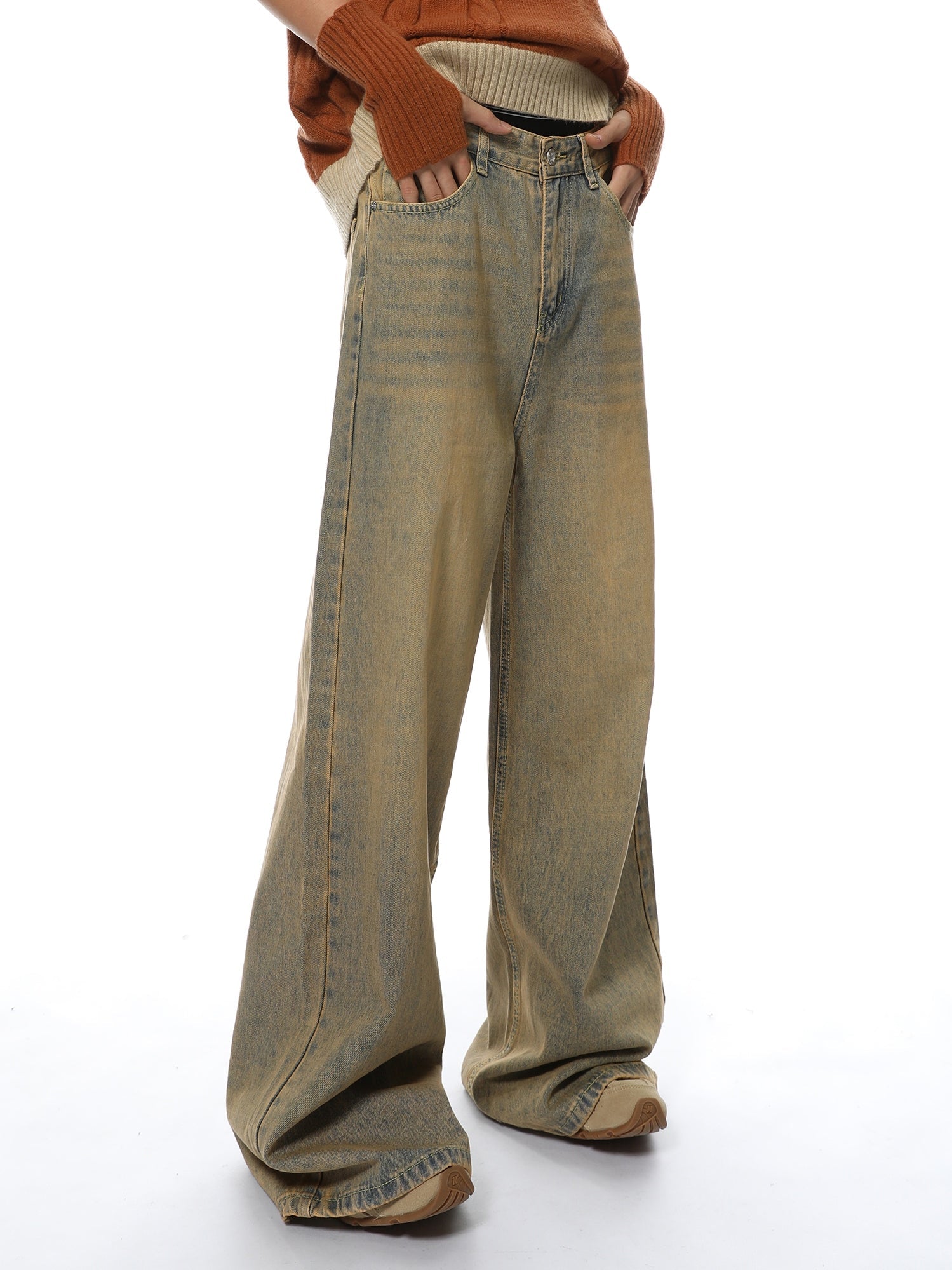 Desert Mirage Wide-Leg Jeans