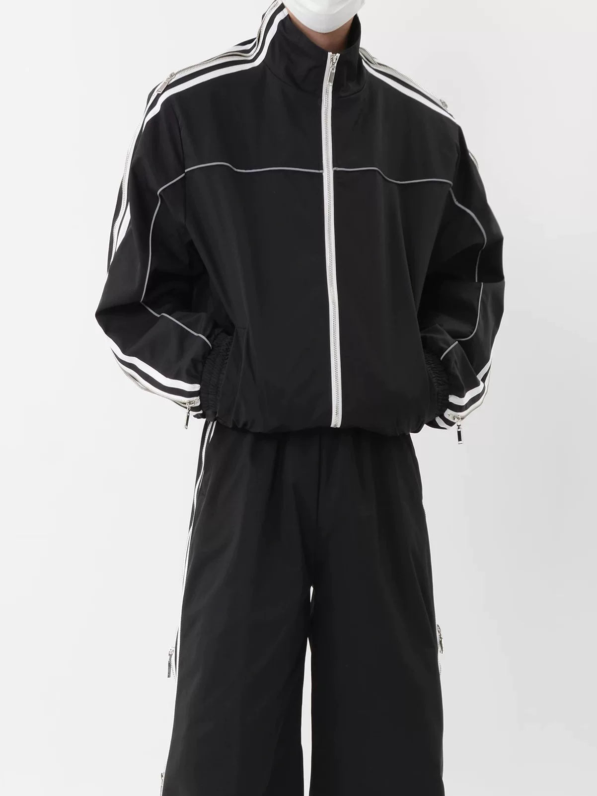 Circuit Stripe Track Jacket
