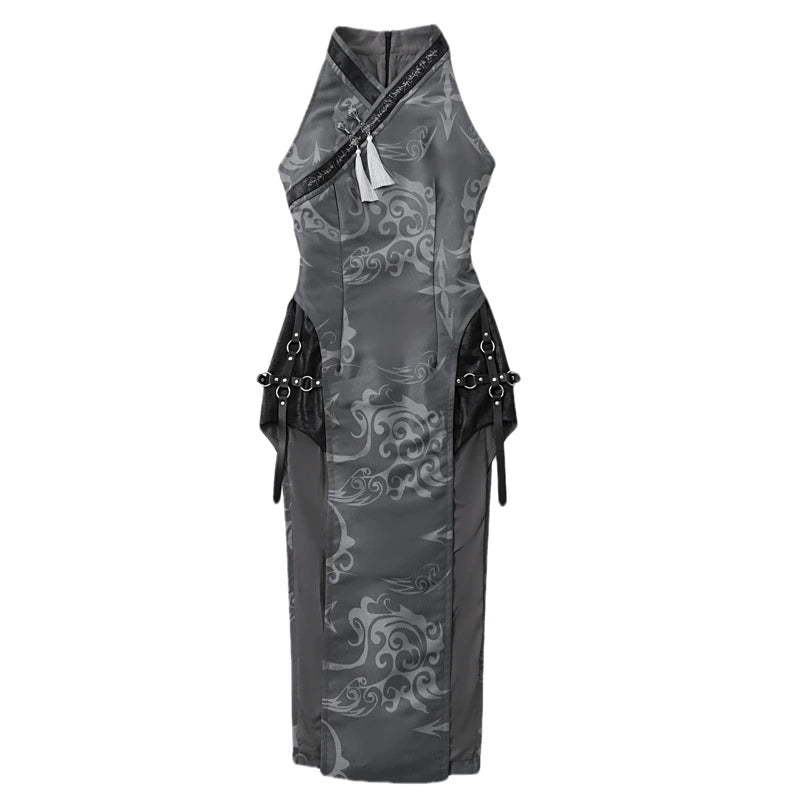 Gothic Samurai Kimono Dress