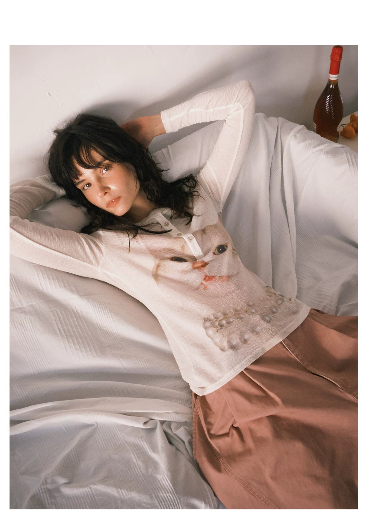 Pearl Duchess Kitty Henley Top