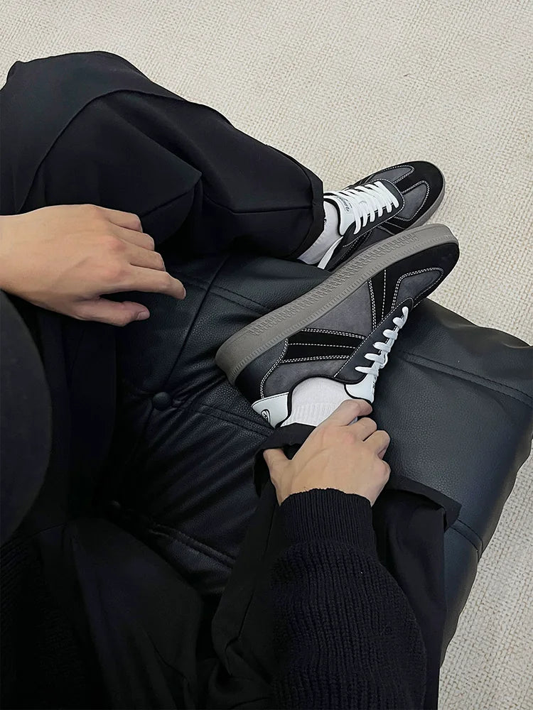 Retro Suede Gum Sole Sneakers